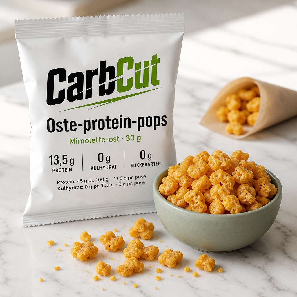Oste-protein-pops 0g kulhydrater